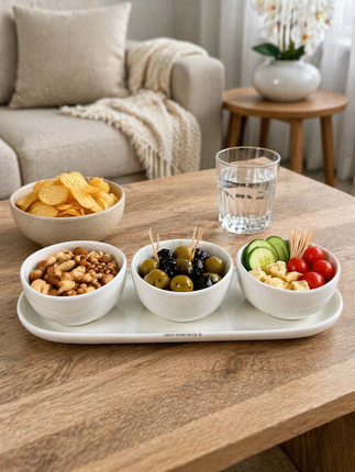 MULEX MILAN SCHALENSET | WIT 4-DELIG