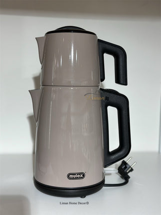 MULEX Mulex Elektrische Theepot 1 / 2 Liter Beige