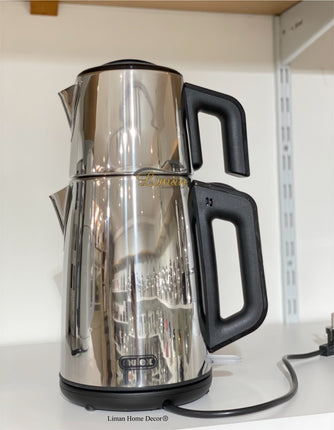 MULEX Mulex Elektrische Theepot 1 / 2 Liter Glans RVS