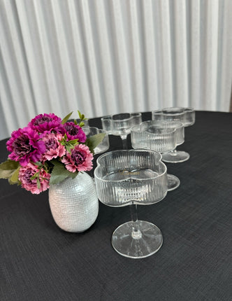 PASABAHCE Flower Cocktail-/champagneglas 6 Delig - 160 ml