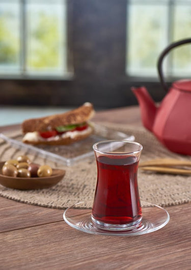 PASABAHCE Pasabahce Heybeli Theeset 12 Delig | 6 Persoons