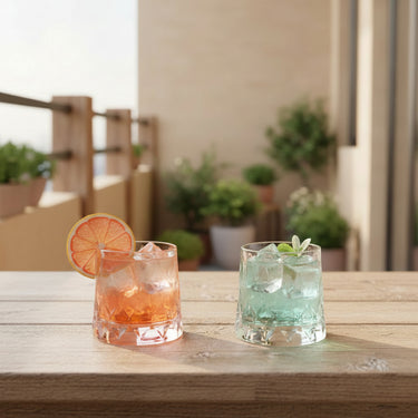 PASABAHCE Pasabahce Leafy Limonade Glazen 4 Delig 300 cc