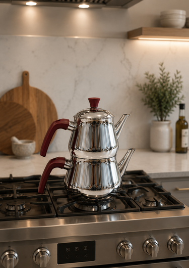 polochef Polochef Dolphin Theepotset Burgundy | 1,00 / 1,80 L
