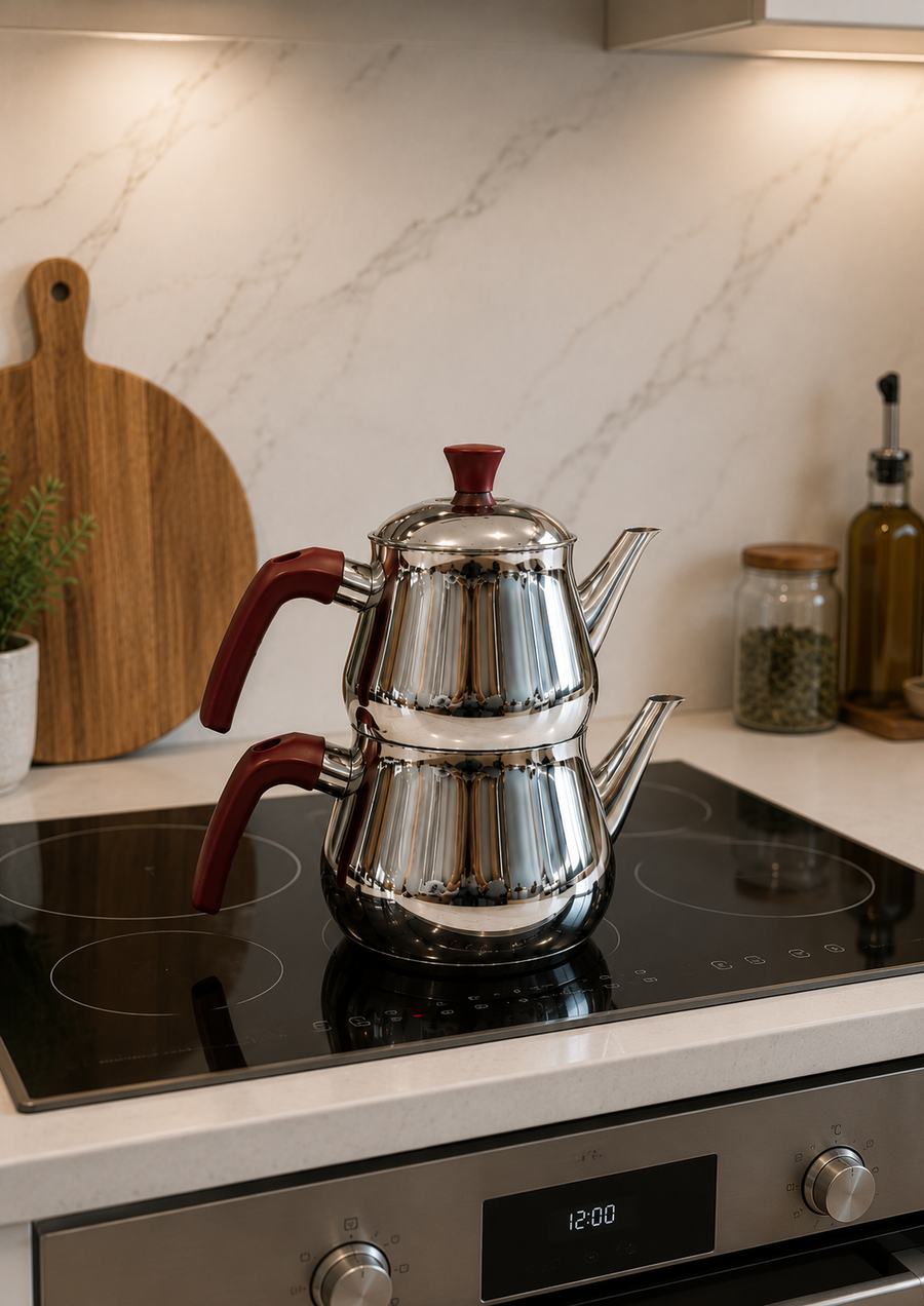polochef Polochef Dolphin Theepotset Burgundy | 1,20 / 2.00 L