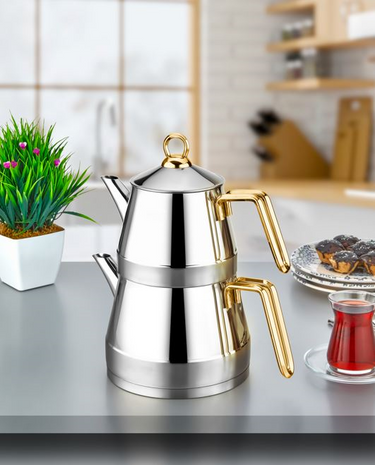 polochef Polochef Venedik Theepotset Goud | 1,0 / 1,8 L