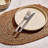 S & P PLACEMAT 45X30CM OVAAL MAISBLAD DONKERBRUIN TABLETOP