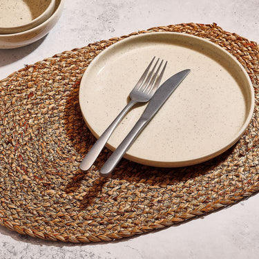S & P PLACEMAT 45X30CM OVAAL MAISBLAD DONKERBRUIN TABLETOP