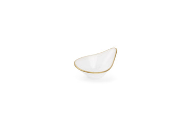 S|P Collection Kom 12xH5cm glas wit Glint