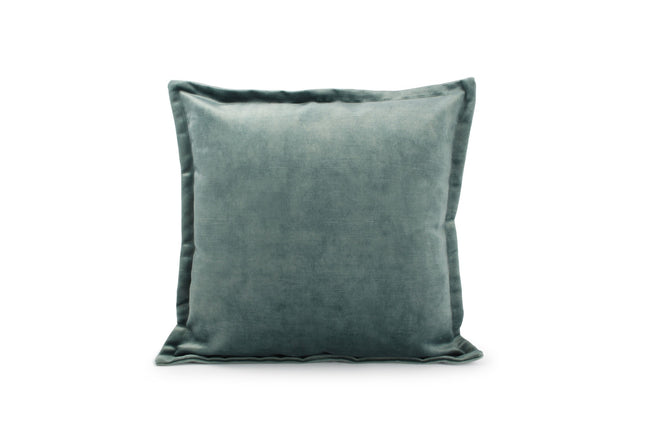 S|P Collection Lounge Kussen 45x45cm velvet muntgroen