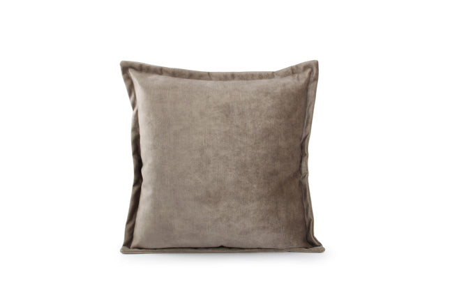 S|P Collection Lounge Kussen 45x45cm velvet taupe