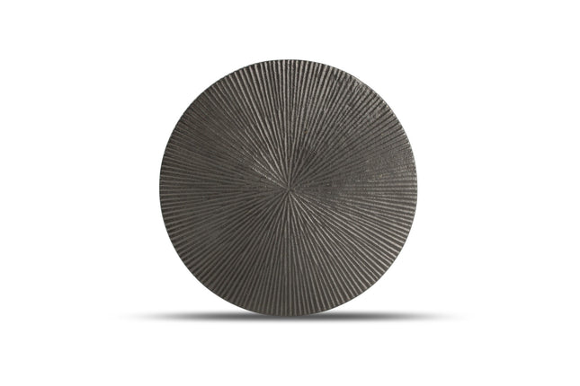 S|P Collection Pan Onderzetter 20cm geribbeld zwart Charm