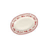 S|P Collection Serveerschaal 25,5x18cm ovaal burgundy Cyril