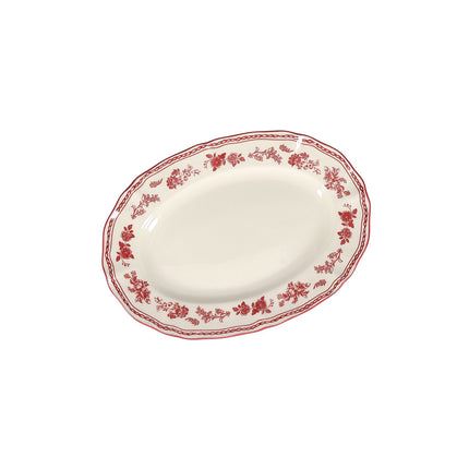 S|P Collection Serveerschaal 25,5x18cm ovaal burgundy Cyril