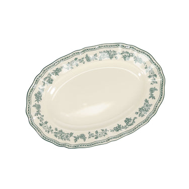 S|P Collection SERVEERSCHAAL 32,5X22,5CM OVAAL GREEN CYRIL