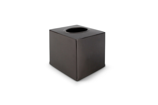 S|P Collection Vanity Tissue doos 12,5x12,5xH12,5cm gebors. zwart