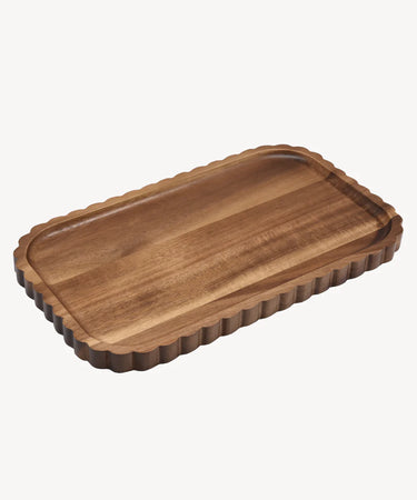ZH Acacia Wave Serveerplank | 34 x 20 CM