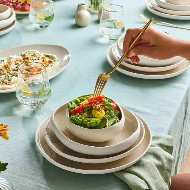 KARACA Karaca Streamline Cupid Stoneware 12-Persoons | 55-Delig Serviesset ( AFHAAL )