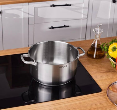 Karaca Elite RVS kookpan – 26 cm ( 6,7 Liter )