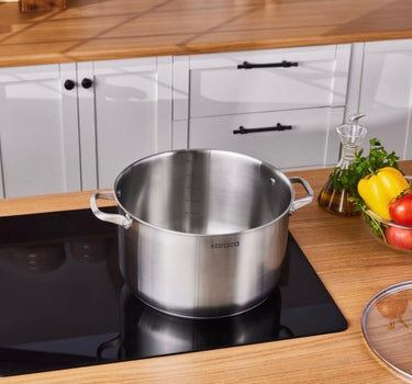Karaca Elite RVS kookpan – 30 cm ( 12,3 liter )