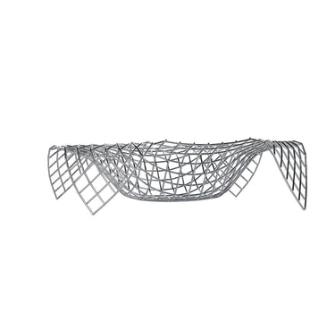 ALBUM DRAADMAND 39,5X39,5XH8,5CM CHROME