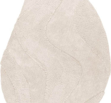 Lalee Japandy Milano Rug – Carpet – Organic Shape (IVORY)
