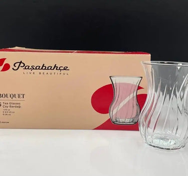 Pasabahce Bouquet theeglazen 6-delig | 170cc