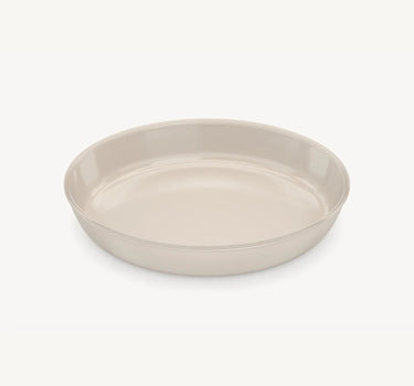 Ovale ovenschaal beige