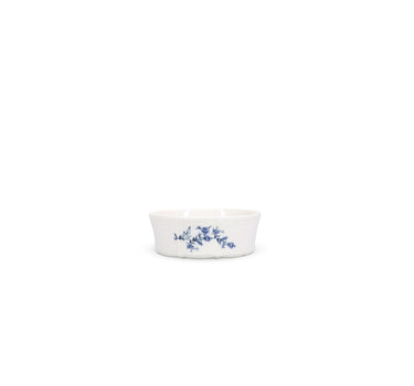 Bol 13 × H5 cm Blue Flower Retro