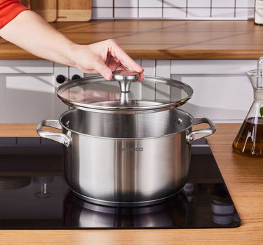 Karaca Elite RVS kookpan – 24 cm ( 5,5 Liter )