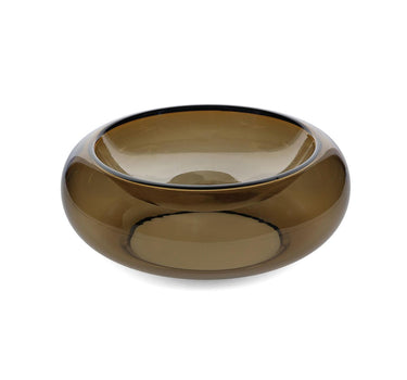 Vesper Decorative Bowl 33 x H12 cm, Coffee Brown