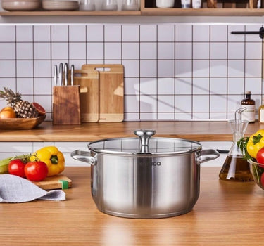 Karaca Elite RVS kookpan – 26 cm ( 6,7 Liter )