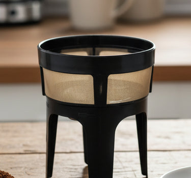 Luxe Koffiefilter -  304 roestvrij staal - Fijnmazige Koffiefilter