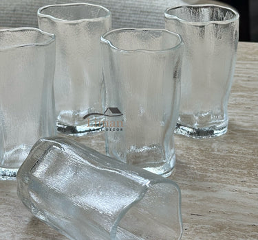 FROZEN ZIRCONIA LONG DRINK BARDAK SETİ | 6 PARÇA (RONDA)
