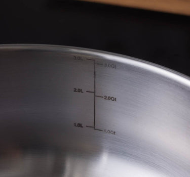 Karaca Elite Stainless Steel Casserole Pan – 26 cm (3.4 Litres)