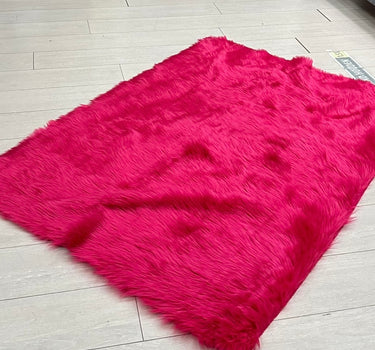 Vacht Vloerkleed 110 x155 cm Fuchsia