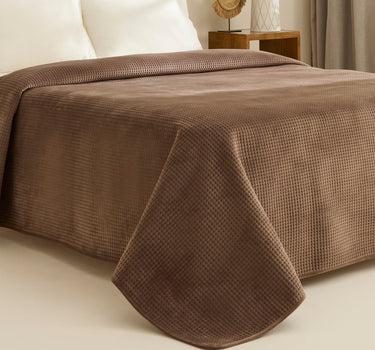 Karaca Chloe Sprei, Tweepersoons, Brown ( 230 x 240 cm )