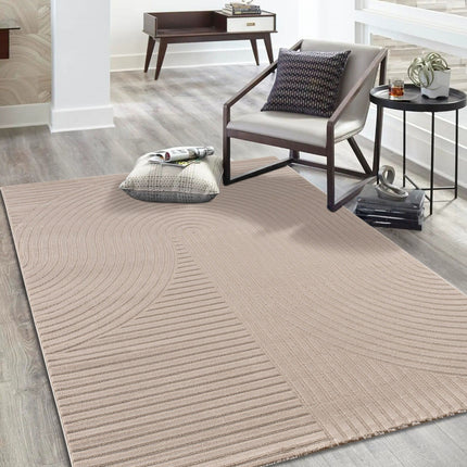 A - Z URGUP 39 HALI BEIGE Grote Boogjes - Japandi