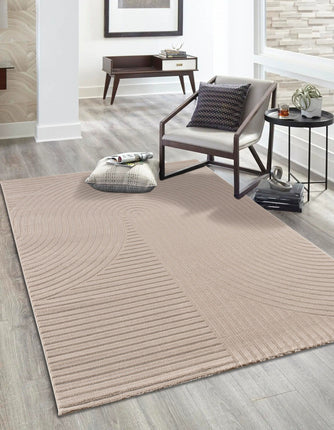 A - Z URGUP 39 HALI BEIGE Grote Boogjes - Japandi