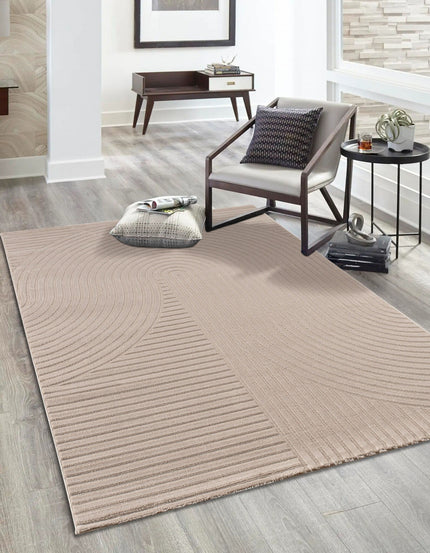 A - Z URGUP 39 HALI BEIGE Grote Boogjes - Japandi