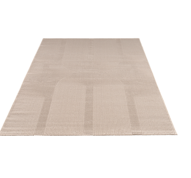 A - Z URGUP 78 HALI BEIGE (fijne) Boogjes - Japandi