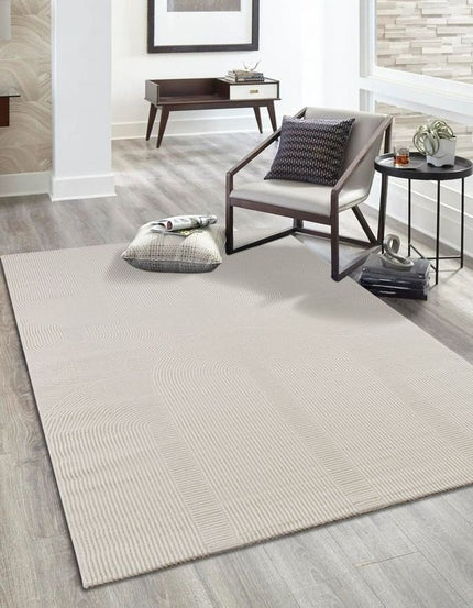 A - Z URGUP 78 HALI CREAM (fijne) Boogjes - Japandi