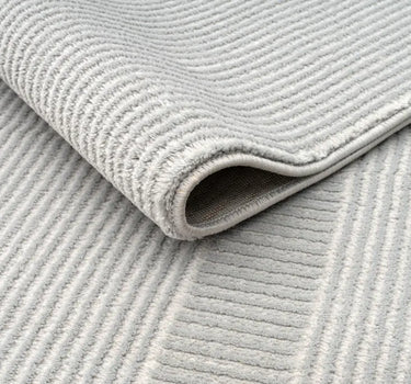 A - Z URGUP 78 HALI GRIJS - Fijne boogjes structuur - Japandi