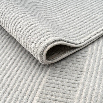 A - Z URGUP 78 HALI GRIJS - Fijne boogjes structuur - Japandi