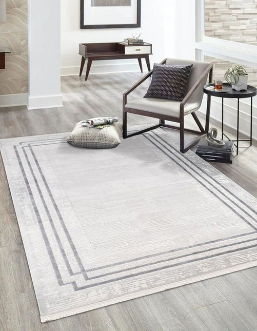 A - Z VALENTINA 80003 HALI CREAM / L. GREY