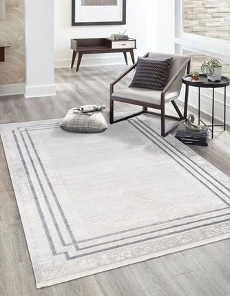 A - Z VALENTINA 80003 HALI CREAM / L. GREY