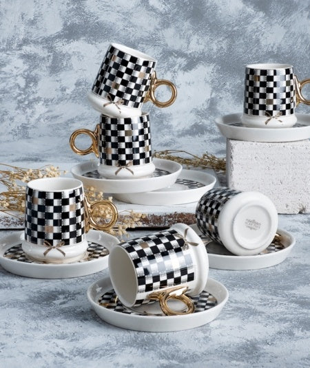 ACR ACR Almond Espressoset 12 Delig | 6 Persoons