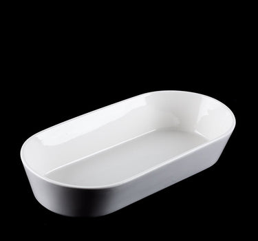 ACR ACR Bianco Perla Ovaal Serveerbord 32.5 cm