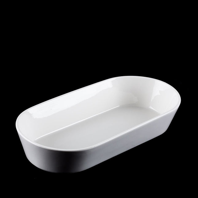 ACR ACR Bianco Perla Ovaal Serveerbord  32.5 cm