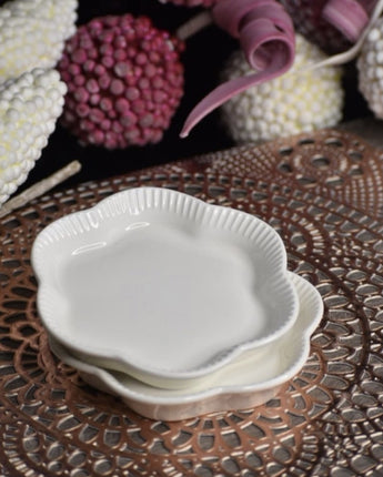 ACR ACR Bianco Perla Porseleinen Serveerschaal / Theeschotels 6 Delig