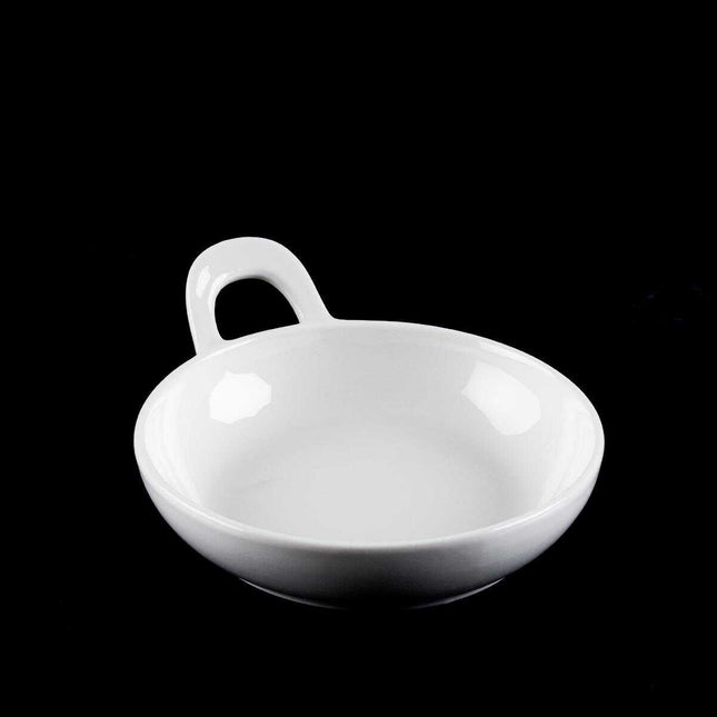 ACR ACR BIANCO PERLA SCHAAL MET HANDVAT 18.5 cm